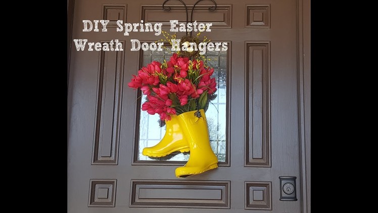 DIY Spring.Easter Wreath.Door Hangers