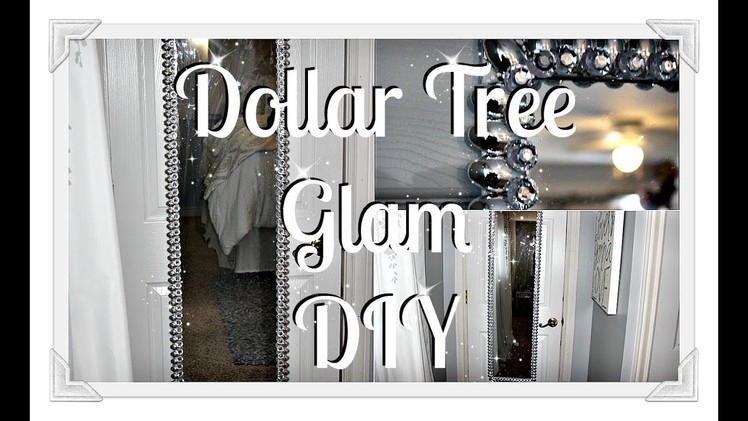 Glam DIY Floor Mirror|| Over The Door Mirror Glam DIY