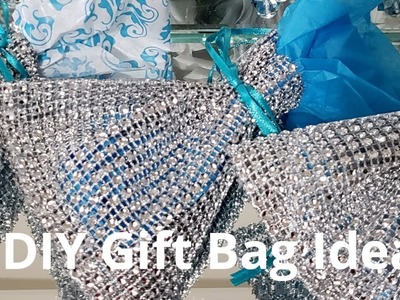 Glam Gift Bag DIY #totallydazzled