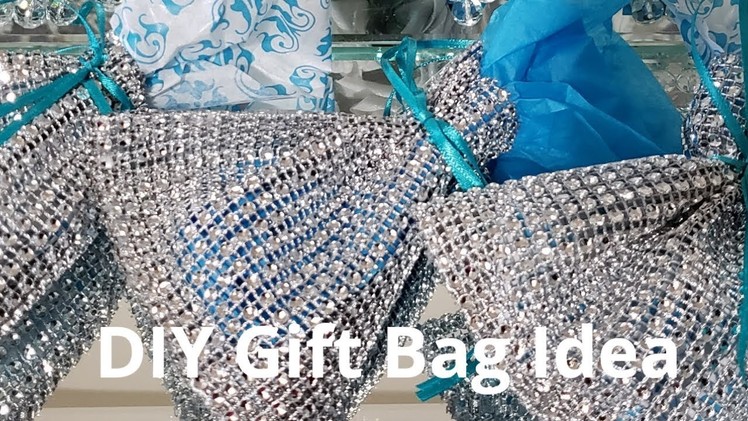 Glam Gift Bag DIY #totallydazzled