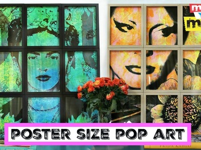 Large Poster Pop Art - Home Printer DIY
