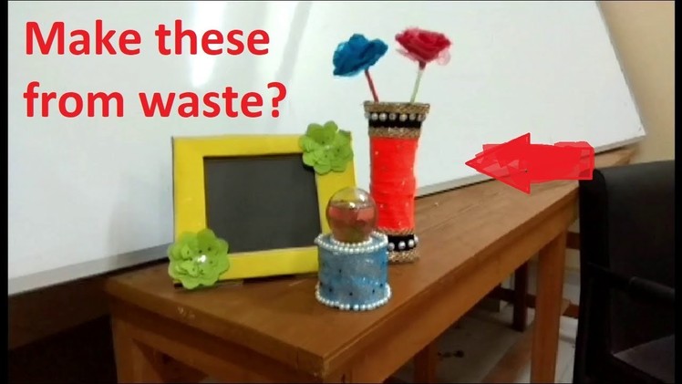 Make Amazing Things From Daily Waste Materials || DIY Crafts ||