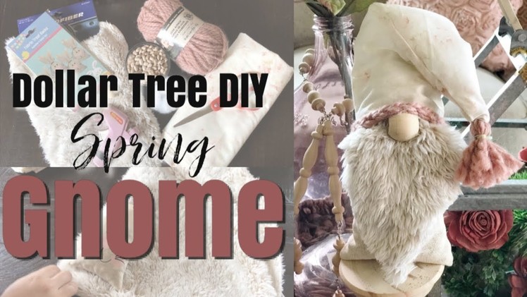 Scandinavian Gnome From Dollar Tree DIY. Spring Gnome