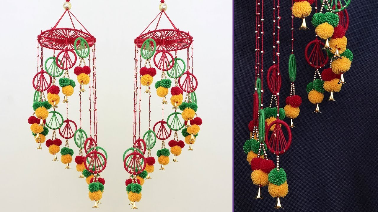 Amazing Woolen Wall Hanging DIY Room Decor Handmade Wall Hanging