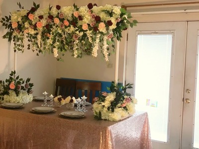 DIY- Enchanted Garden High Centerpiece DIY -wedding decor
