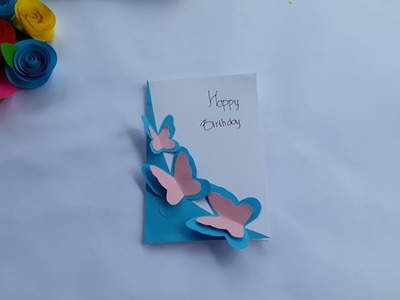DIY|| HOW TO MAKE BIRTHDAY CARD SO BEAUTFULL || CARA MEMBUAT KARTU UCAPAN ULANG TAHUN