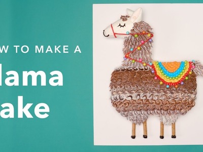 DIY Llama Cake! Easy Animal Cake Projects
