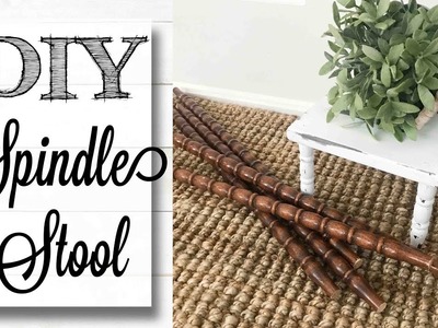 DIY Salvaged Spindle Plant Stand | {CLOSED GIVEAWAY}