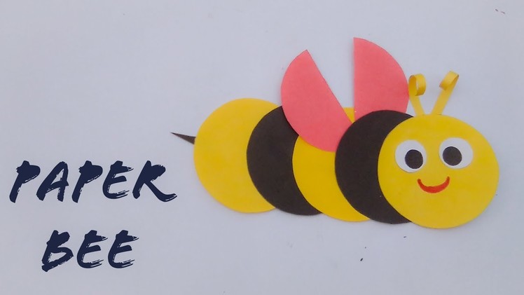 Easy Paper Bee | Origami Paper Bee | Paper Crafts For Kids | The Best Crafts