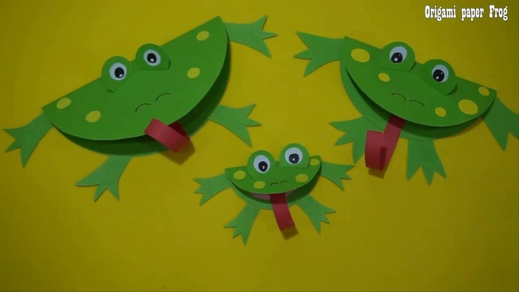 Origami Paper  Frog Craft | Paper Craft For Kids , paper craft art