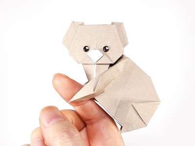 Origami Paper Koala (Yoshihide Momotani) - Paper Crafts 1101