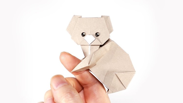 Origami Paper Koala (Yoshihide Momotani) - Paper Crafts 1101