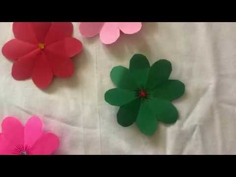 Paper Craft - Flower -  Crafts for Kids