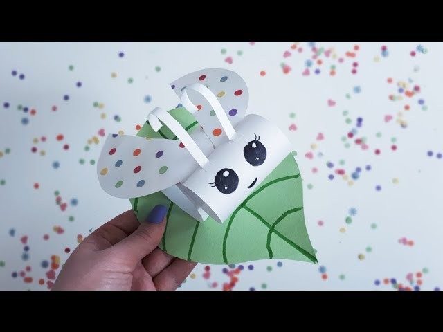 Polka Dot Bug (Construction Paper Crafts for Kids, Day 5)