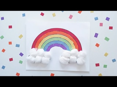 Rainbow Mosaic (Construction Paper Crafts for Kids, Day 3)