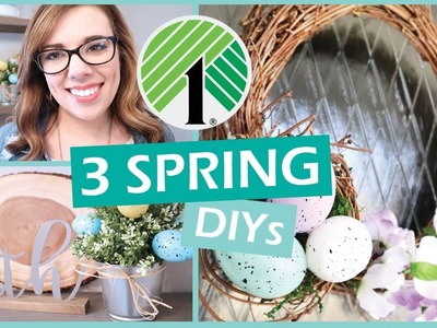SPRING AND EASTER DIY ON A DOLLAR TREE BUDGET