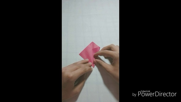 The most easy 6 petal origami flower | Clster Paper Flower