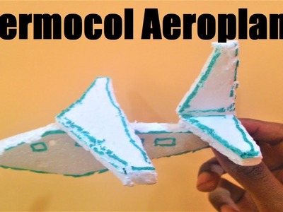 Thermocol aeroplane making project  for kids | best out of waste | diy