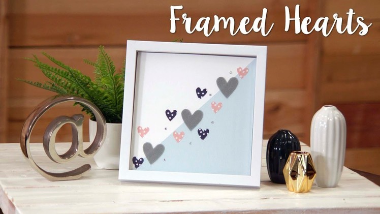 Big Shot Foldaway - How to Make Framed Hearts!