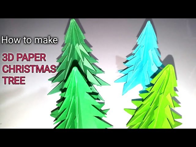 #Christmas tree craft ideas | #Quick Christmas decoration ideas |
