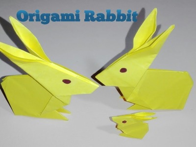 Easy Origami Rabbit-How to make Rabbit Step by Step