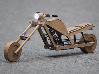 How to make a cardboard bike || very simple
