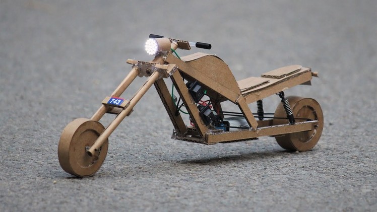 How to make a cardboard bike || very simple