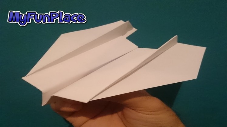 How To Make A Cyclone Paper Airplane