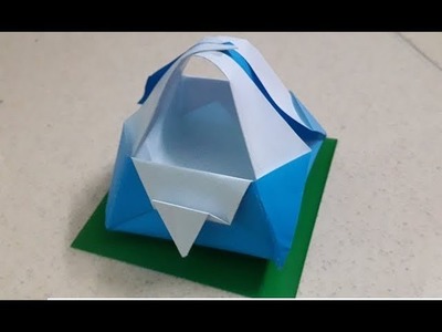 How to make a paper bag origami