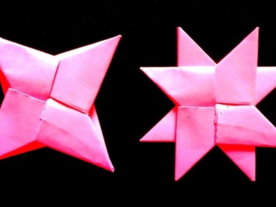 How To Make a Paper Double Ninja Star - Origami
