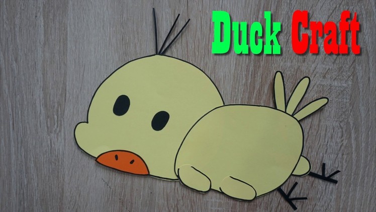 How To Make A Paper  Duck Craft  ||  paper craft art