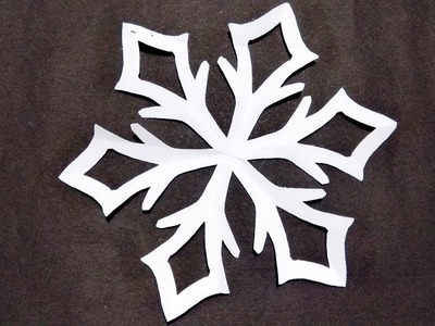 How to Make a Paper Snowflake (Paper Star) | Make Christmas Decoration Yourself