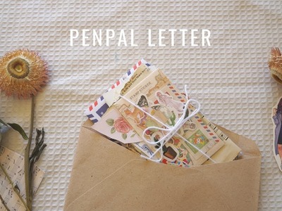 How to make a snail mail penpal letter