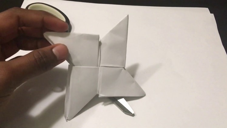 How to make an origami ninja star