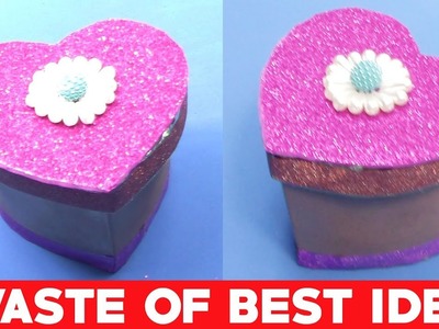 How to Make Beautiful Jewelry Box | DIY Plastic Bottle Art and Craft Idea | Best Out of Waste Ideas