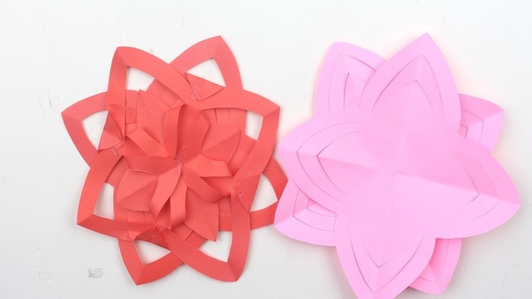 How to Make Beautiful Paper Stick Flower | DIY HandCraft Ideas for Room Decor | Safa Crafts
