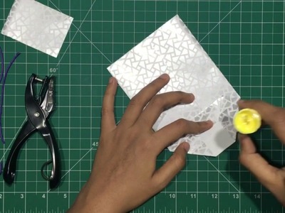 How to make chocolate gift paper bag