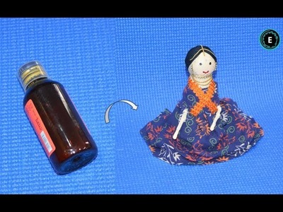 How To Make Doll From Waste Material | DIY Doll From waste Bottle Making At Home | Best Out Of Waste