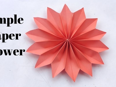How To Make Flower Out Of Paper - Easy!
