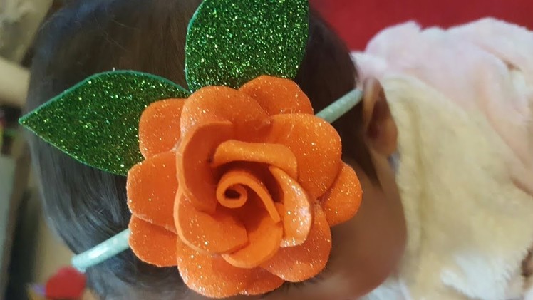 How to make Foam Sheet Flowers | Handmade Flower With Foam Sheet | DIY Arts And Crafts