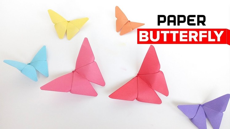 How To Make Paper Butterfly | Butterfly Paper Craft