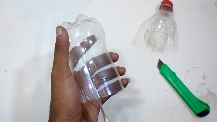 How To Make Pen Stand | Easy Plastic Bottle Crafts