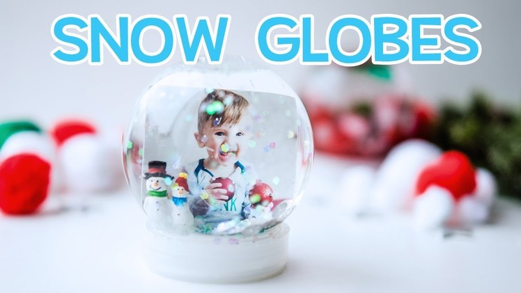 How to Make SNOW GLOBES!