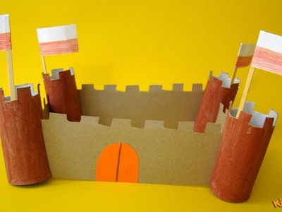 How to make Toilet Paper Roll Castles? DIY