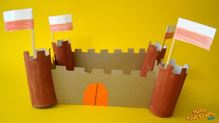How to make Toilet Paper Roll Castles? DIY