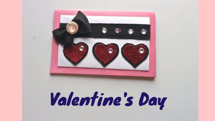 How to Make - Valentine's Day Pop Up Card.Handmade love card making ideas.