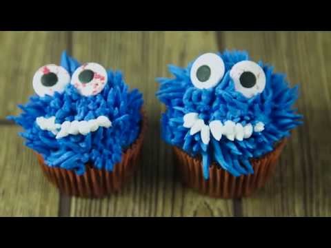 How to Pipe Monster Cupcake Tops | Sneak Peak | Global Sugar Art