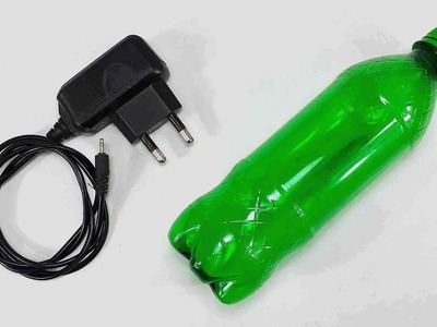 How to Plastic bottle With Phone charger Awesome idea