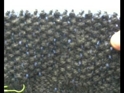Knitting 101 Lesson 6 The Seed (Moss) Stitch