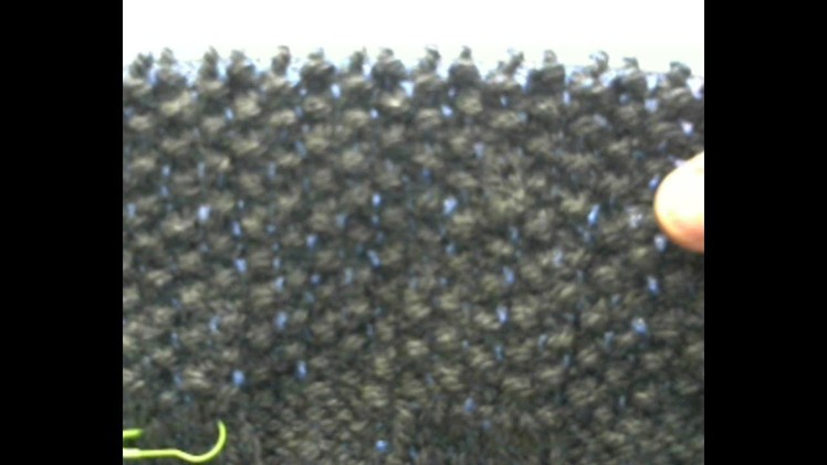 Knitting 101 Lesson 6 The Seed (Moss) Stitch